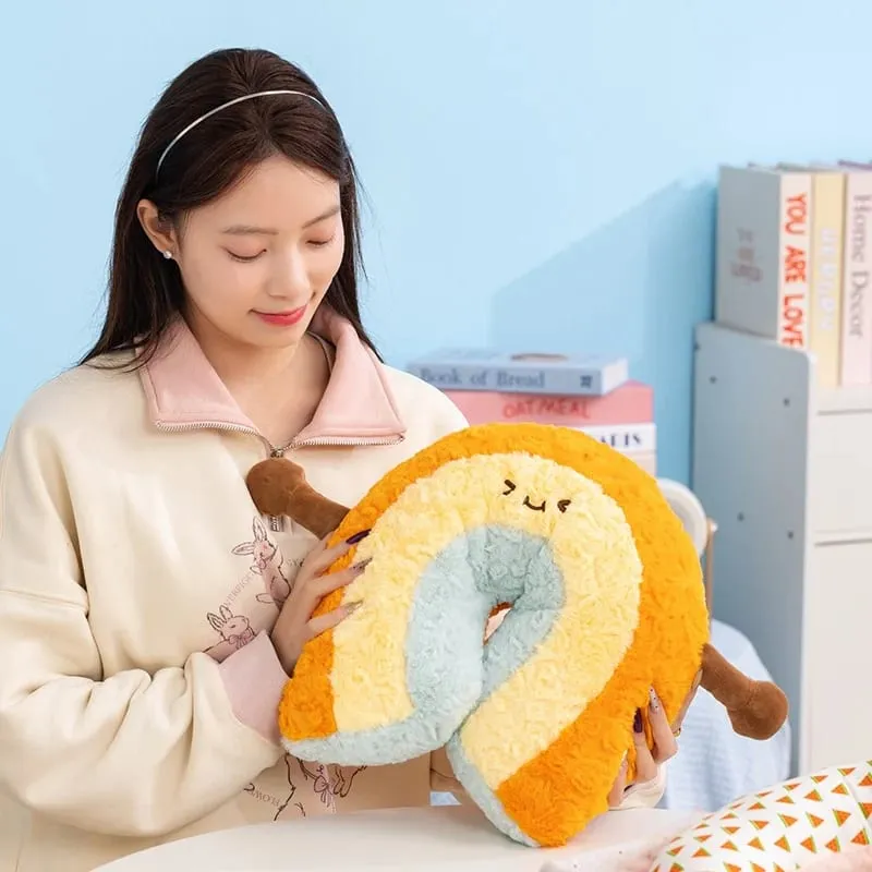 لطيف الكرتون قوس قزح سحابة وسادة Kawaii وسادة محشوة لينة ملء المنزل مكتب سيارة وسادة نوم مسند الظهر هدايا جيدة — image 4
