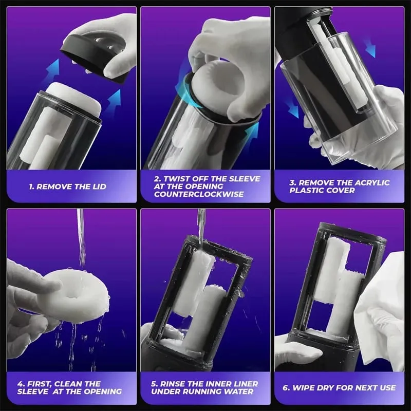 Empurrando automático masturbador masculino esfregando masturbação sucção boquete máquina bolso buceta adultos brinquedos sexuais para homem masturbat