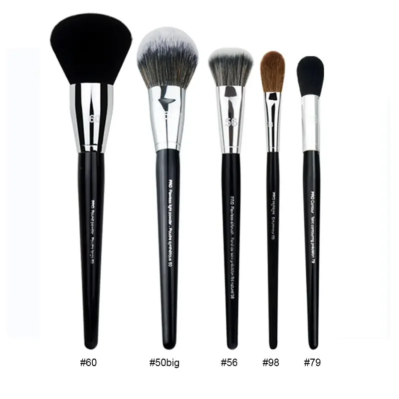 Conjunto de pincéis de maquiagem para base, de alta qualidade, pincel de maquiagem profissional, pó líquido, sombra, vinco, corretivo, ferramentas cosméticas requintadas