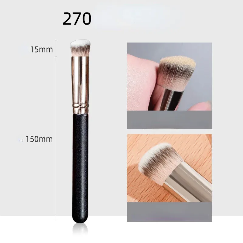Pincéis de maquiagem corretivo, cabeça de esponja de cogumelo, profissional, pincel cosmético para lábios, base facial, mistura de beleza, ferramenta de maquiagem feminina