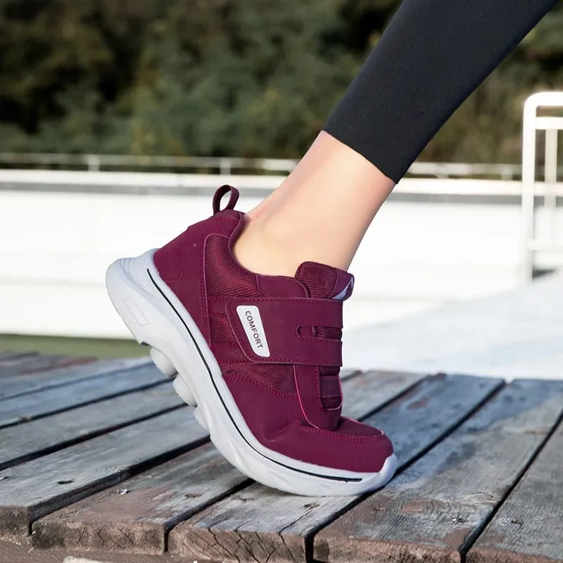 Unisex Comfortable Walking Shoes Lightweight Breathable Non Slip Wide Toe Shoes Casual Sneakers All Season Walking Footwear