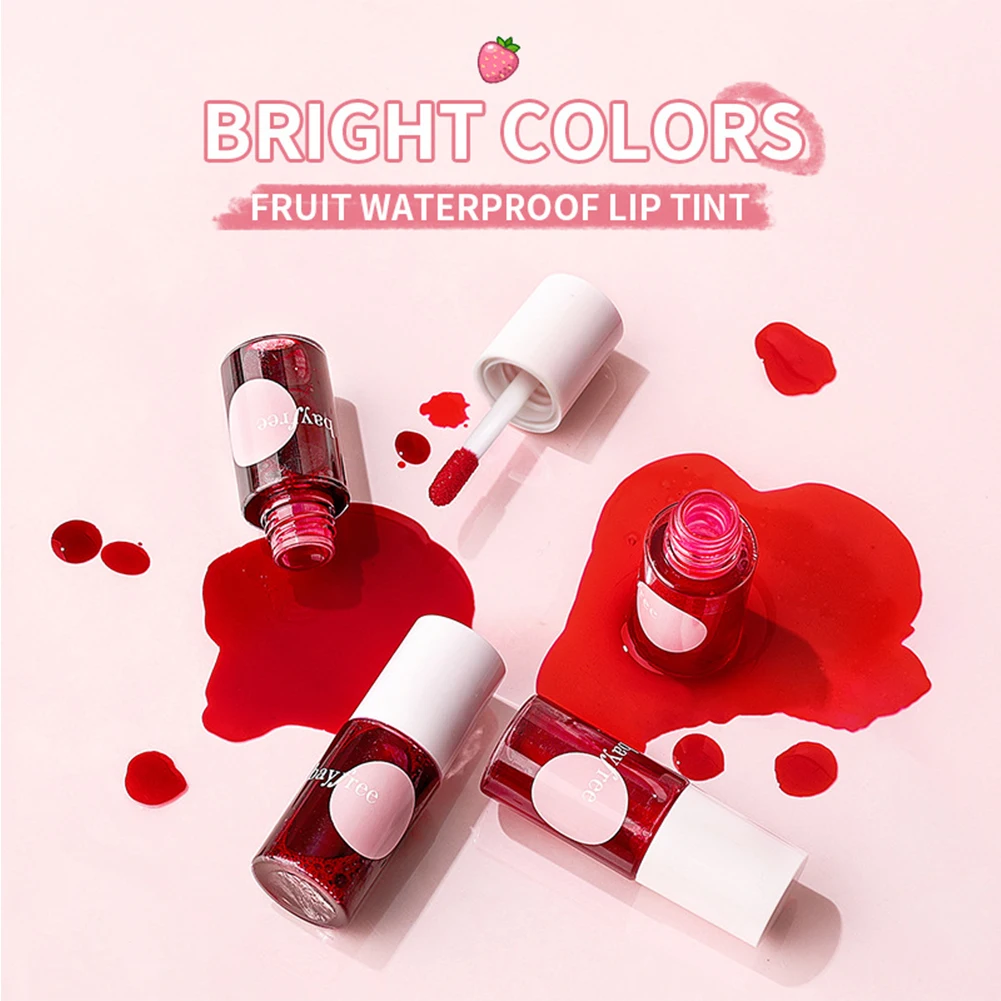 Lip Gloss Tint Maquiagem Cheek Tint Blush Hidratante Espelho Líquido Batons À Prova D 'Água de Longa Duração Lip Glaze Cosméticos