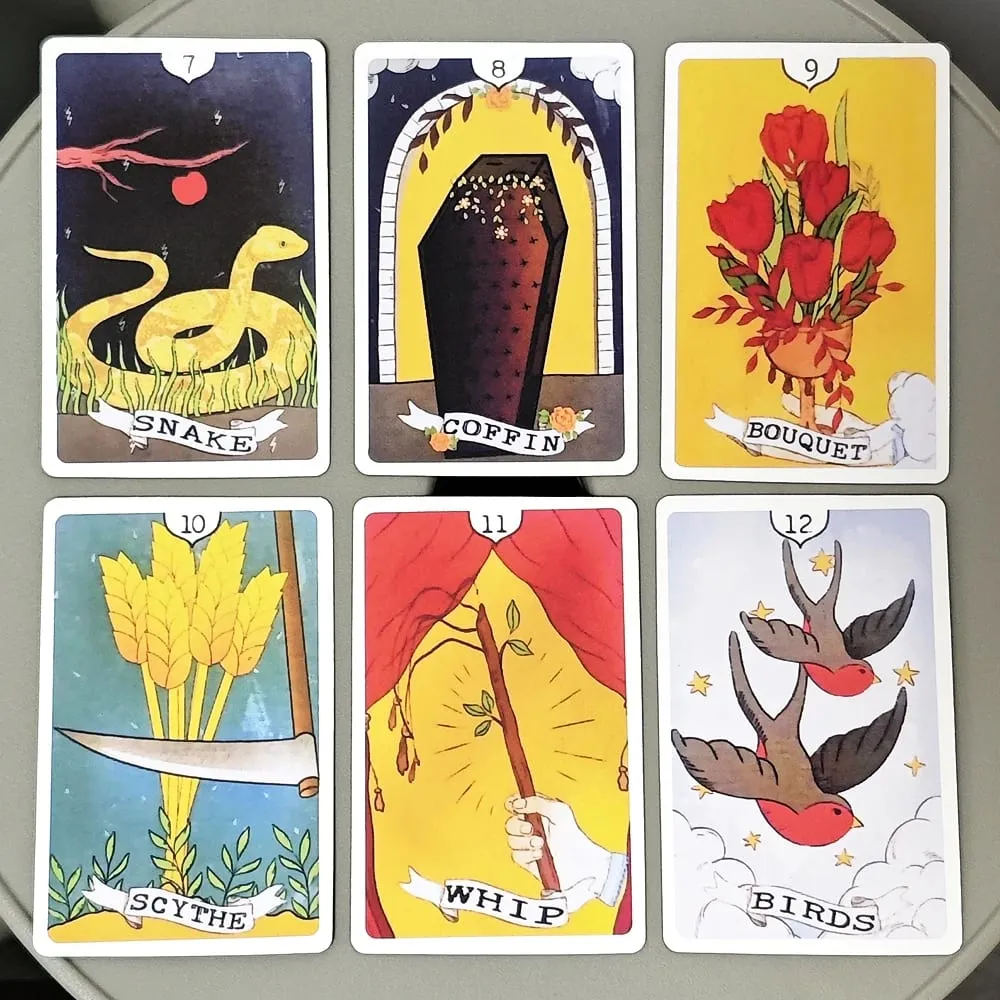 Pixie's Whisper Lenormand Deck 9*6cm 36 Lenormand Cards