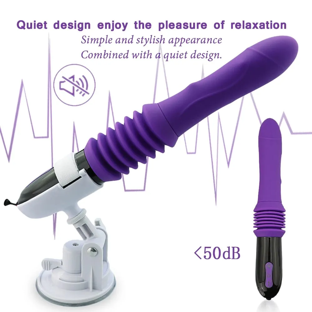 Empurrando automático grande vibrador vibrador controle remoto vaginal g ponto massageador masturbadores retráteis brinquedos sexuais adultos para mulher — image 5