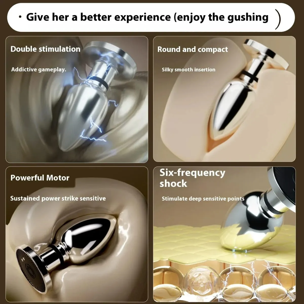 Vibrador anal eletrochoque, estimulação de microcorrente, plugue vibratório remoto, massageador de próstata, adultos, mulheres, homens, brinquedos sexuais anais