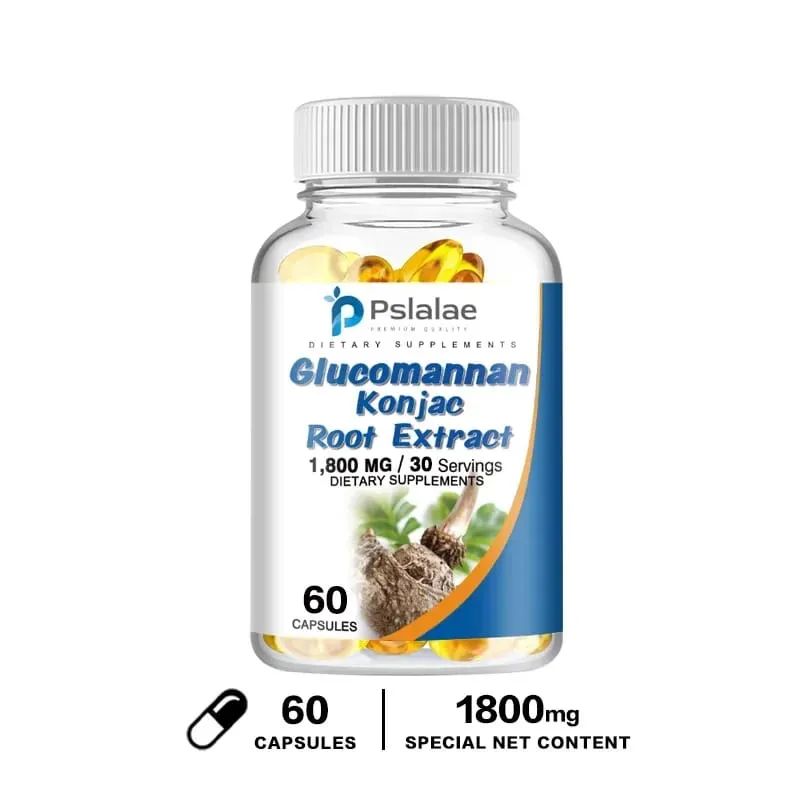Extrato de raiz de Glucomanano Konjac - Promove a saúde gastrointestinal e auxilia no controle de peso