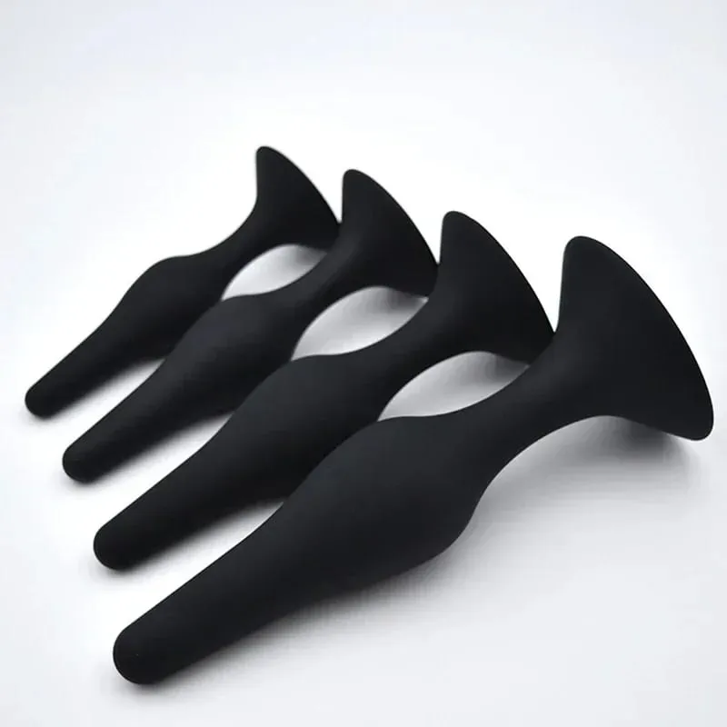 Plugue anal de silicone p/m/l/xl, plugue anal para estimulação do ânus, massagem de próstata, brinquedos sexuais para mulheres, homens, dilatador anal gay, produtos sexuais