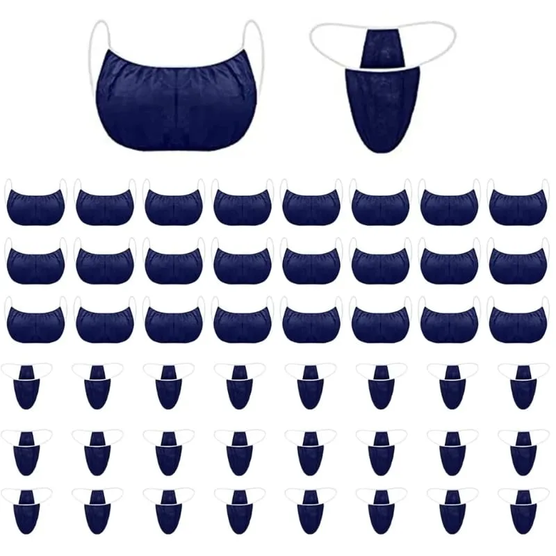 Conjunto de roupa íntima não tecida descartável, 50 unidades, viagem respirável, essencial para mulheres, pacote higiênico embalado individualmente — image 3