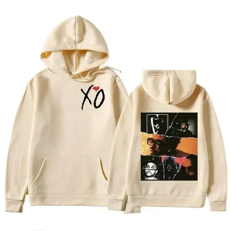 Retro The Weeknd Graphic Hoodie After Hours Til Dawn Oversized Sweatshirt Men's Women's Hip Hop Rock Hoodies Harajuku Streetwear
