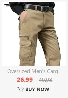 Calças de brim masculinas de alta qualidade multi bolso denim calças de carga calças casuais de grandes dimensões roupas masculinas calças soltas 29-44