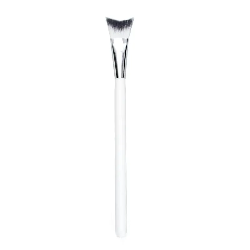 Pincel de sombra para nariz, pincel de maquiagem para contorno em ângulo, silhueta de olho, sombra, corretivo cosmético, ferramentas de maquiagem
