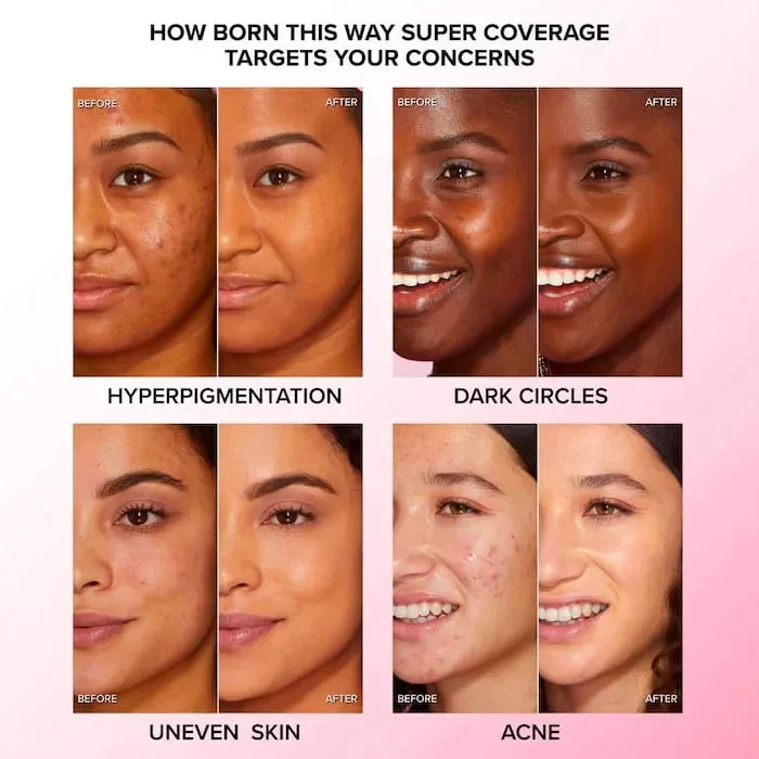 Born This Way 多用途塑形遮瑕膏 全覆蓋防水持久隱藏黑眼圈臉部輪廓彩妝化妝品