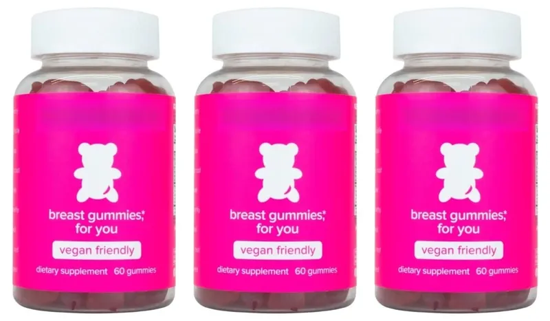 Top&Peach Support Combo Pack Gomas multivitamínicas para mulheres inclui extratos de ervas e vitaminas essenciais sem glúten 60 contagens