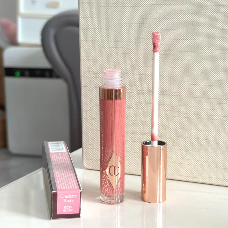 Charlotte Jelly Lip Gloss Alto Brilho Hidratante Volumizante Vitamina E para Uso Diário Gloss Bálsamo Natural Tilbury Cosméticos