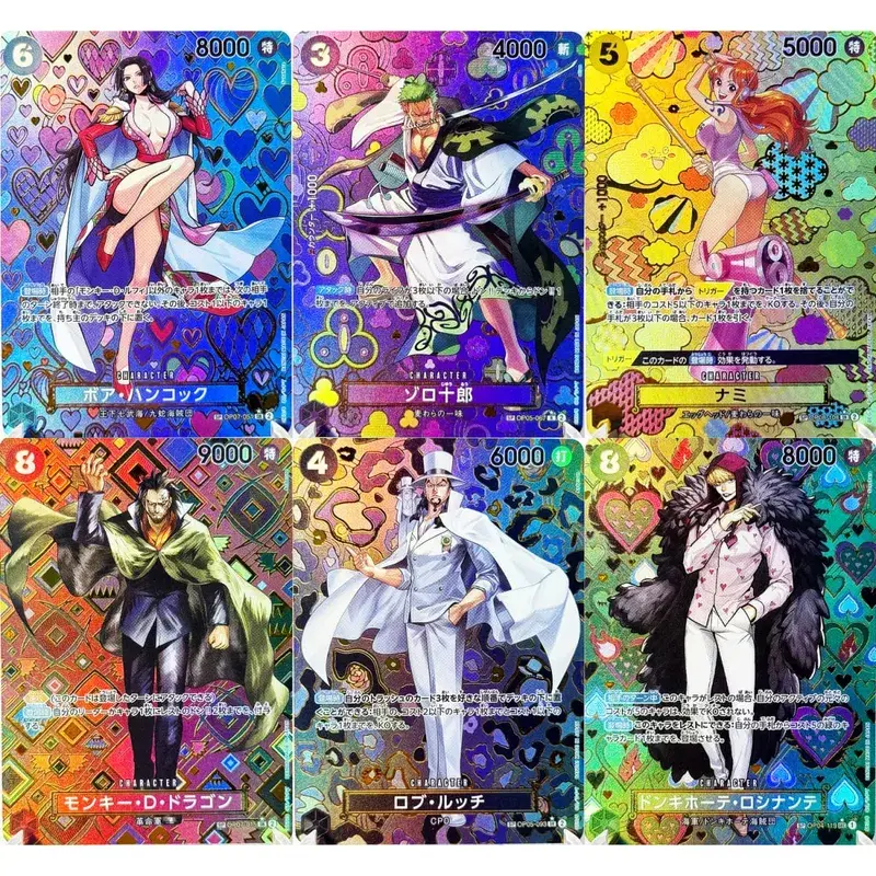 Conjunto completo de cartas de jogo de peça única sp, coleção completa de cartas raras de alta qualidade, réplica diy de cartão proxy de folha de anime [inglês/japonês]