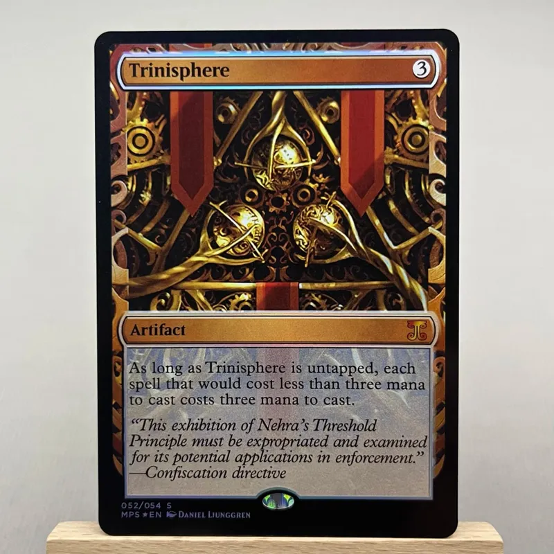 MPS FOIL2-01 TCG Cards for Home Play Proxy Sol Ring Mana Crypt Mox Opal the Mana Vault Chrome Mox Sword of
