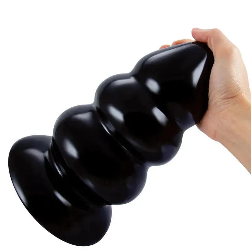 Super enorme anal plug grandes vibradores buttplug ânus expansão massageador de próstata com ventosa brinquedos sexuais para mulheres masturbador