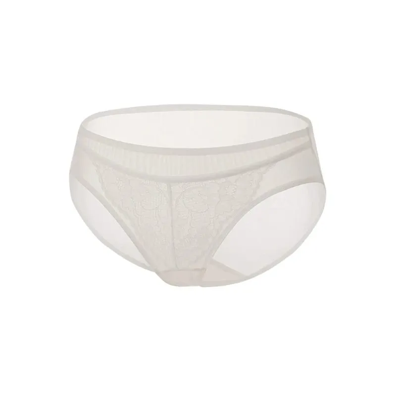 Birdtree forro de seda feminino elegante conjunto breve sutiã macio sem fio renda respirável bralette 2026 verão nova roupa interior a65325jf