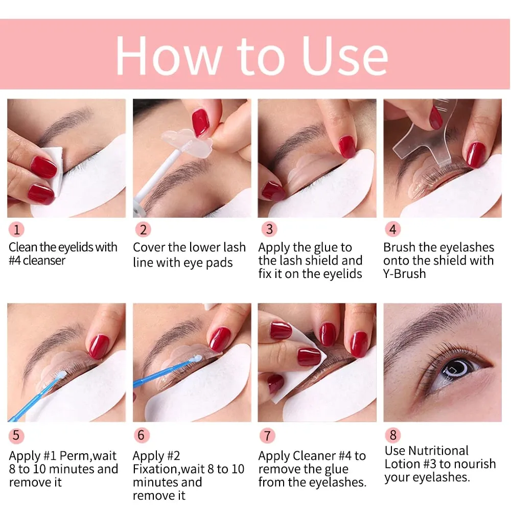 Dropshipping ICONSIGN Upgrade Version Lash Lift Kit Lifting Eyelashes Lasting 6-8 Weeks Calia Perm Eyelash Enhancer Makeup Tools — image 3