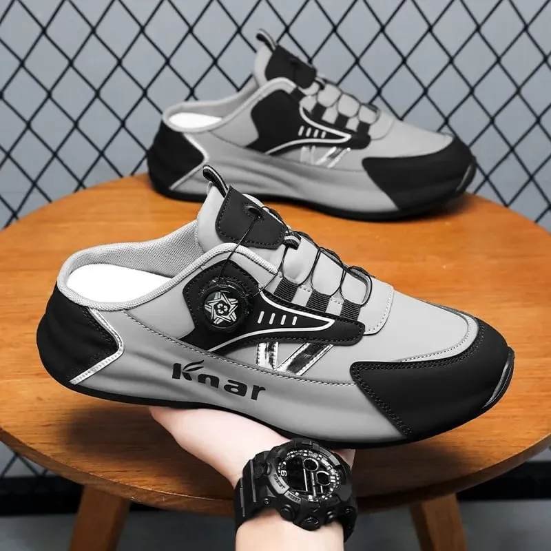 Tênis de plataforma de alta qualidade com malha respirável na moda para o verão, novos sapatos esportivos e de lazer masculinos em tamanhos grandes 39-48