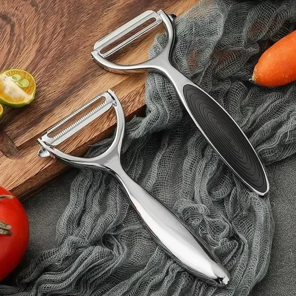 304 aço inoxidável descascador de legumes descascador de batata multifuncional ralador de cenoura ferramentas de frutas acessórios de cozinha cozinha pelador
