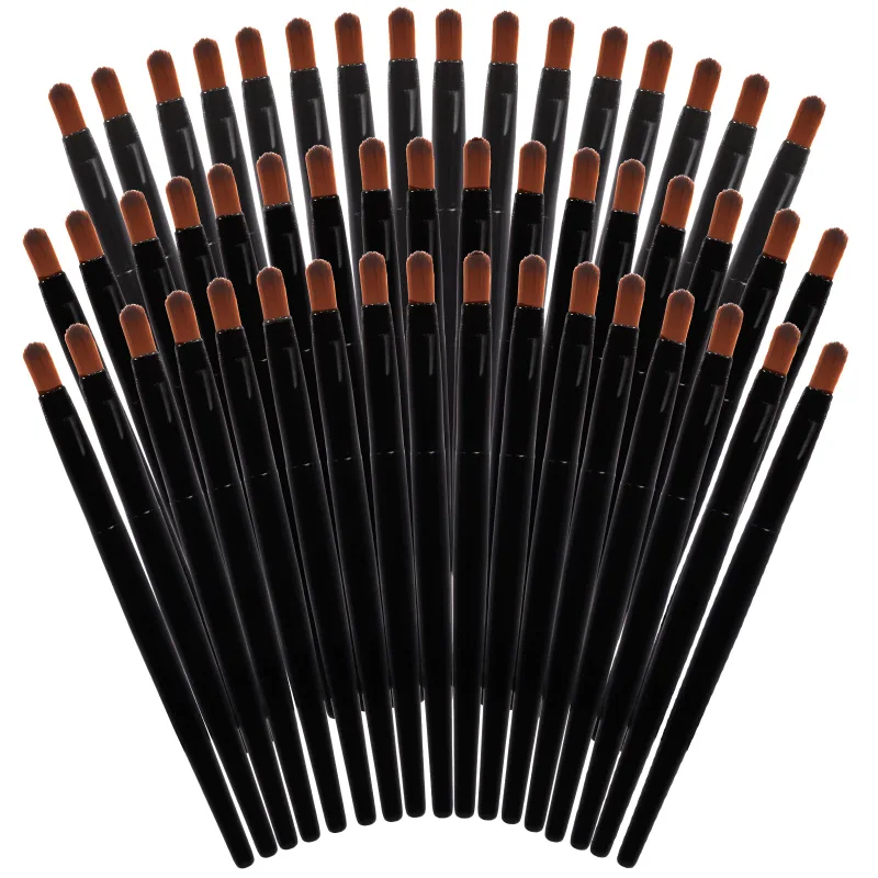 100/50pcs/set Eyebrow Brush Eye Brushes Set Eyeshadow Mascara Blending Pencil Brush Makeup Brushes Make Up Cosmetic Tools