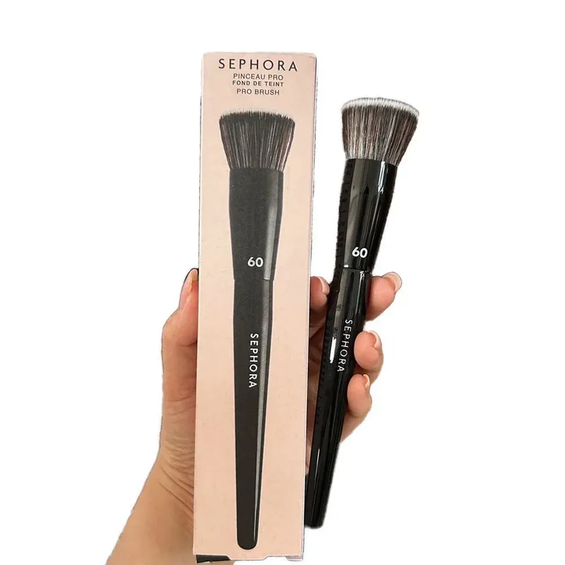 Professional Makeup Brushes Black Face Powder Blush Contour Eye Shadow Crease Blending Cosmetic Tools with box