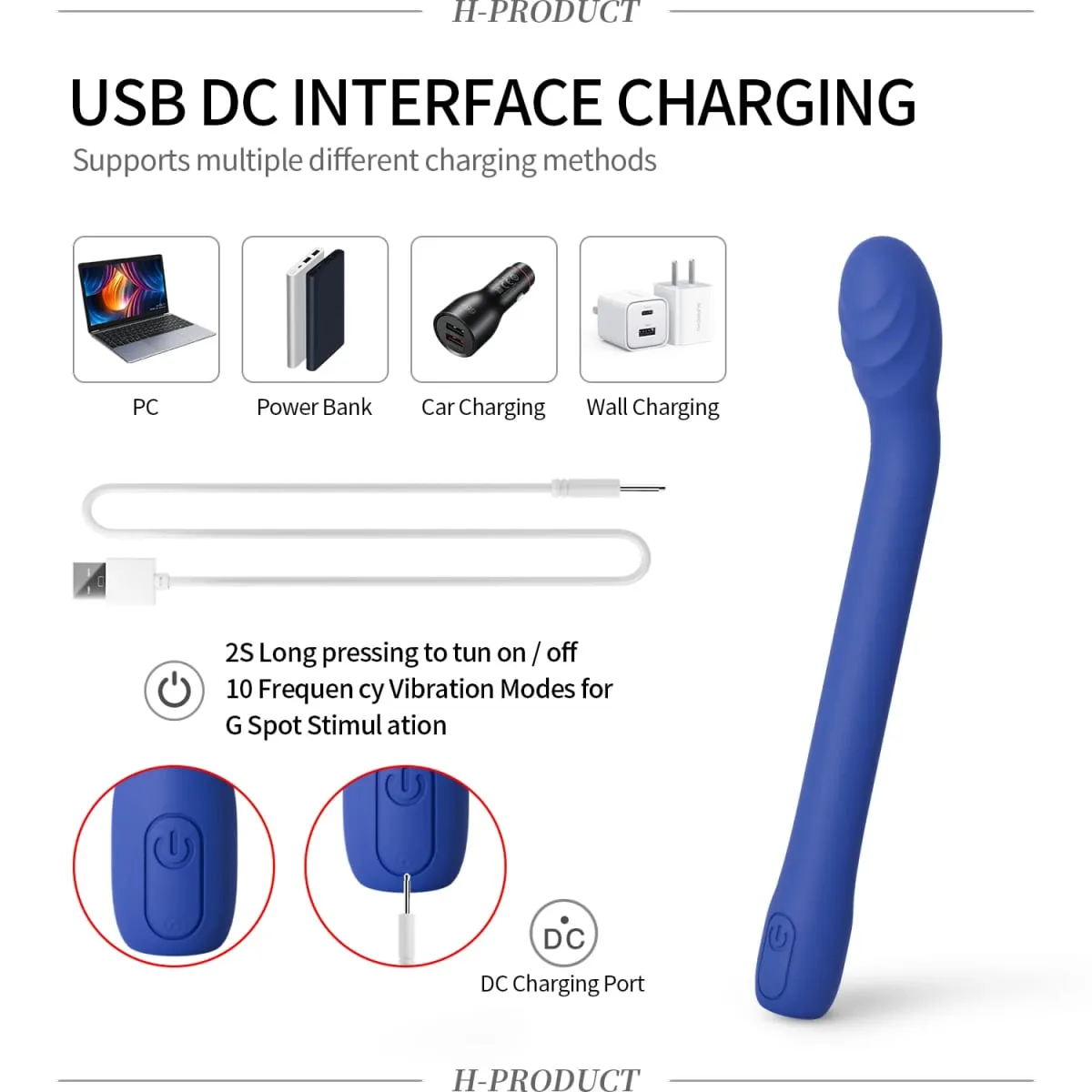 Bolas anais de silicone macio, plugue anal portátil para estimulação de cabeça dupla, brinquedo sexual para massagem de próstata, masturbador vaginal feminino