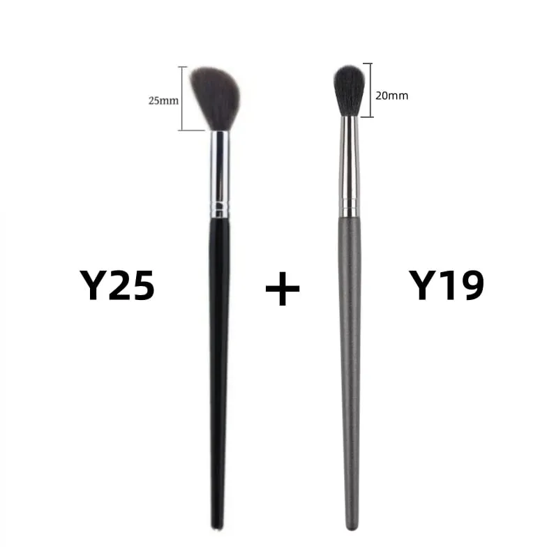 Highlighter Makeup Brushes Blush Angled Face Natural Goat Hair High Quality Blending Powder Make Up Brush