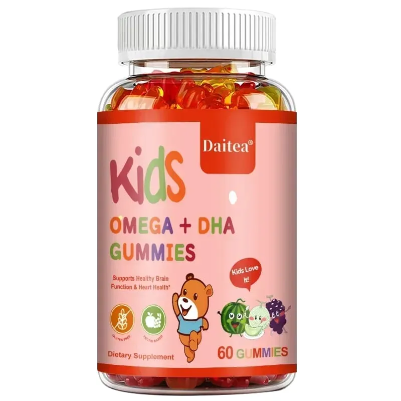 Children's Intelligence Supplement Gummies Support Intelligence Concentration Memory and Nutrition To Make Learning Easier