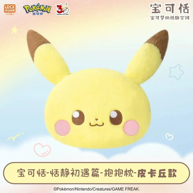 Novo pokemon pikachu piplup 40cm grande boneca de pelúcia bonito macio almofada travesseiro decoração para casa brinquedo colecionável presente aniversário