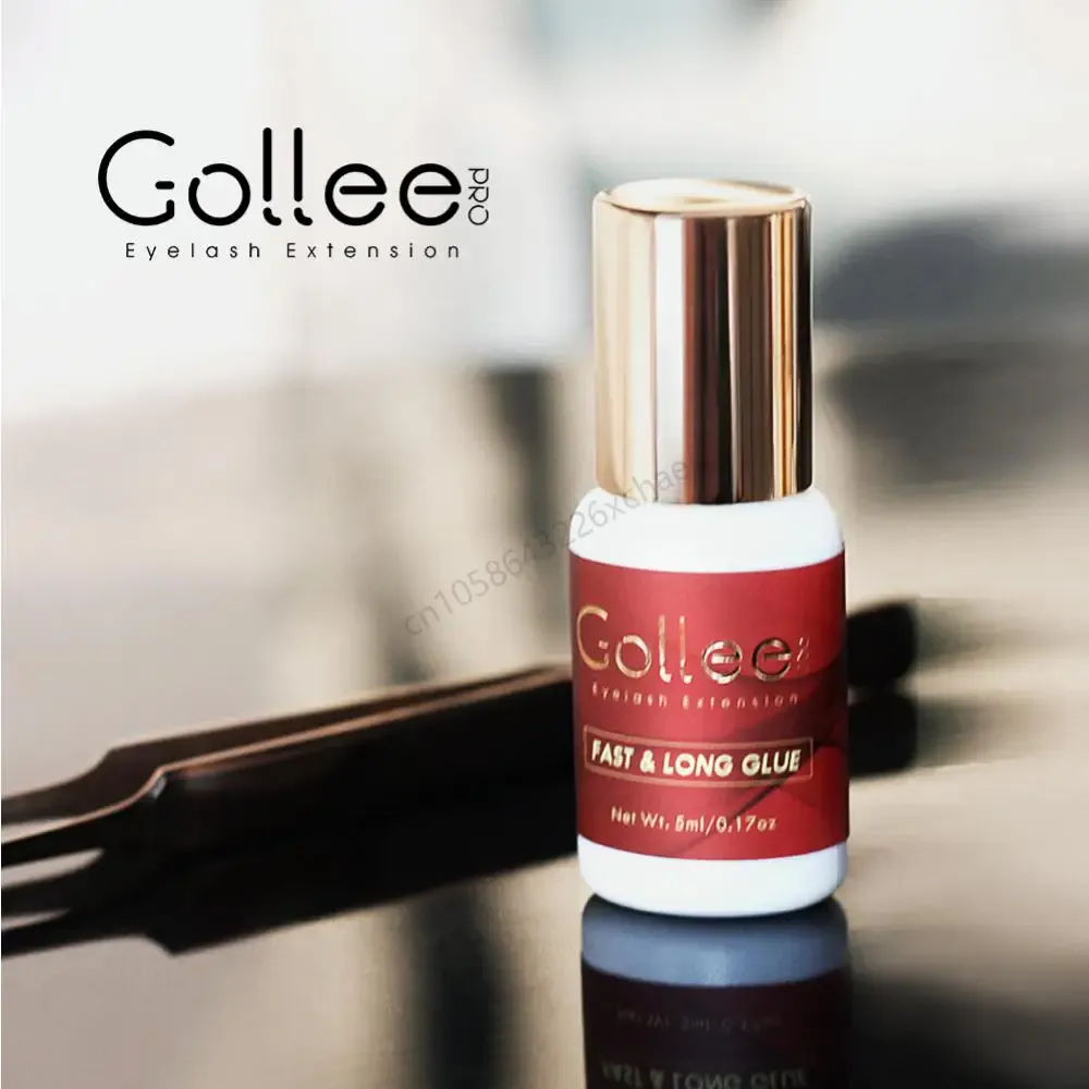 Gollee Professional Eyelash Glue Eyelash Extension Fast Drying Long Strong Lash Glue False Eye Lash Adhesive — image 6