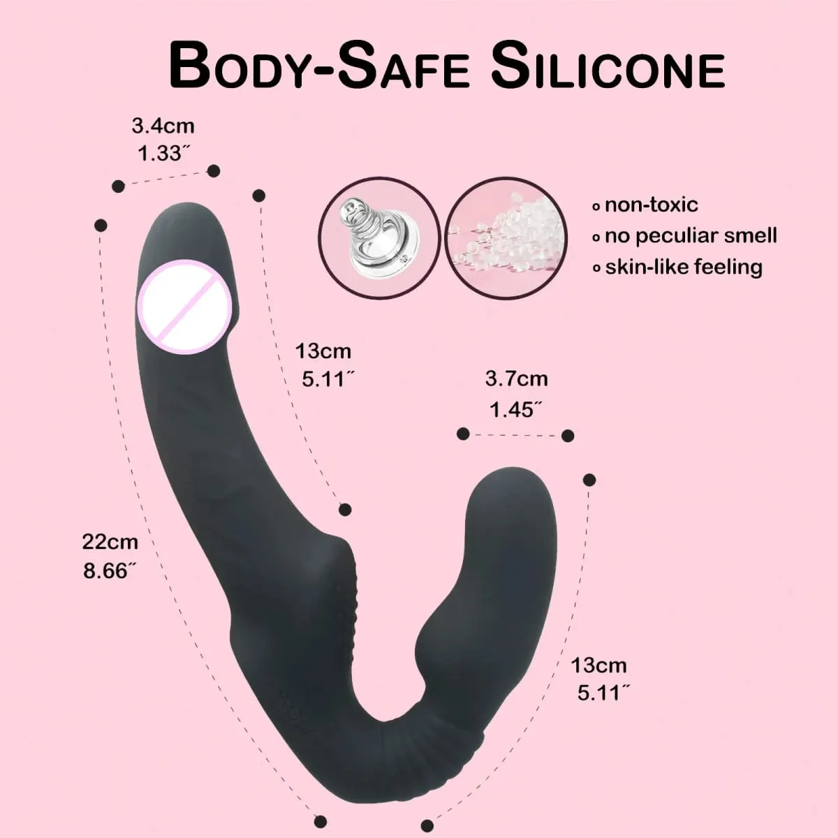 Vibrador sem alças com controle remoto para mulheres, casais lésbicos, ponto g, brinquedos sexuais com estimulador de clitóris