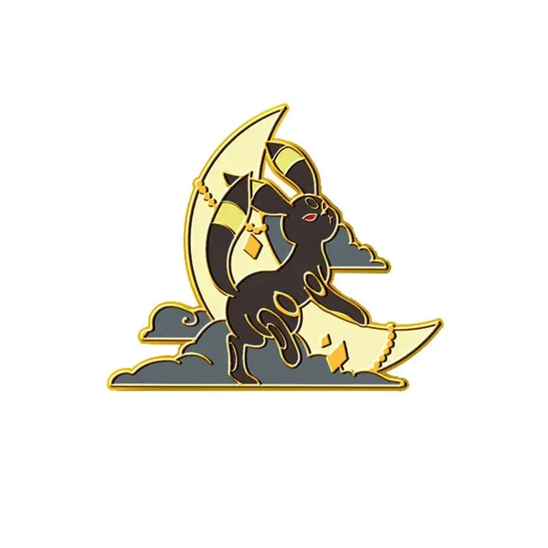 Pokemon Eeveelution Eevee Enamel Pins for Clothes Badges on Backpack Lapel Pin Decoration Anime Jewelry Accessories Gifts