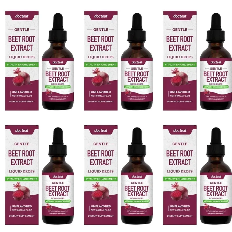 Docteat extrato de raiz de beterraba gotas líquidas sem sabor apoia a saúde cardiovascular apoia o desempenho da atividade física 60 ml