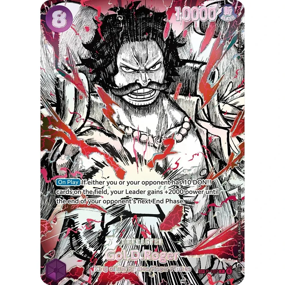 Cartões de coleção Monkey D. Luffy EB04-061 OPCG EN Brilhando Criatividade Raro Holográfico Em Relevo Cartão De Folha Texturizada