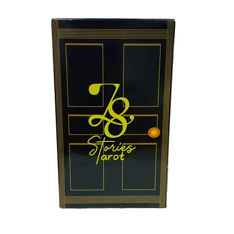 78 histórias cartas de tarô um 79 cartas baralho de tarô versão em inglês fortuna dizendo jogo de baralho de adivinhação para festa de família feminina