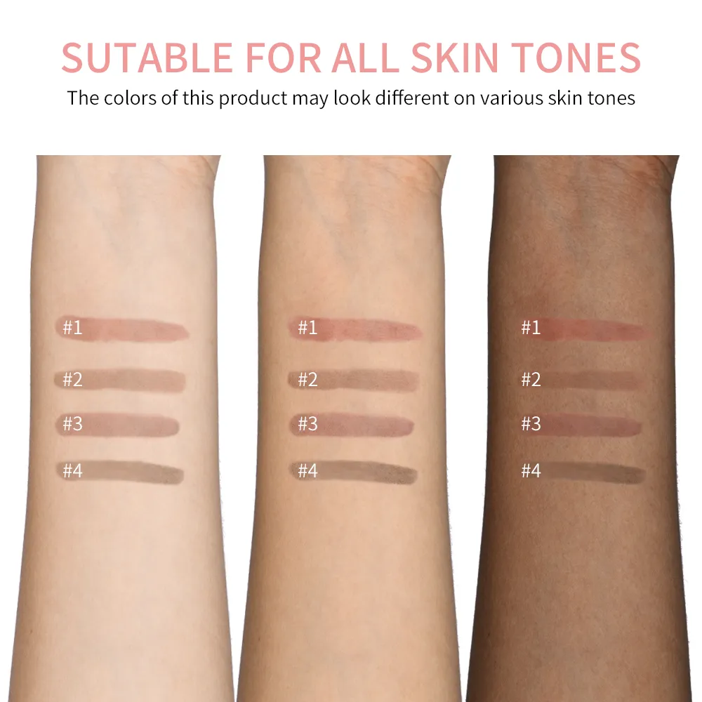 Waterproof Lip Liner Peel Off Tattoo Lipgloss Waterproof Long Lasting Matte Lip Tint Brown Contour Tear-off Lips Stain Cosmetic