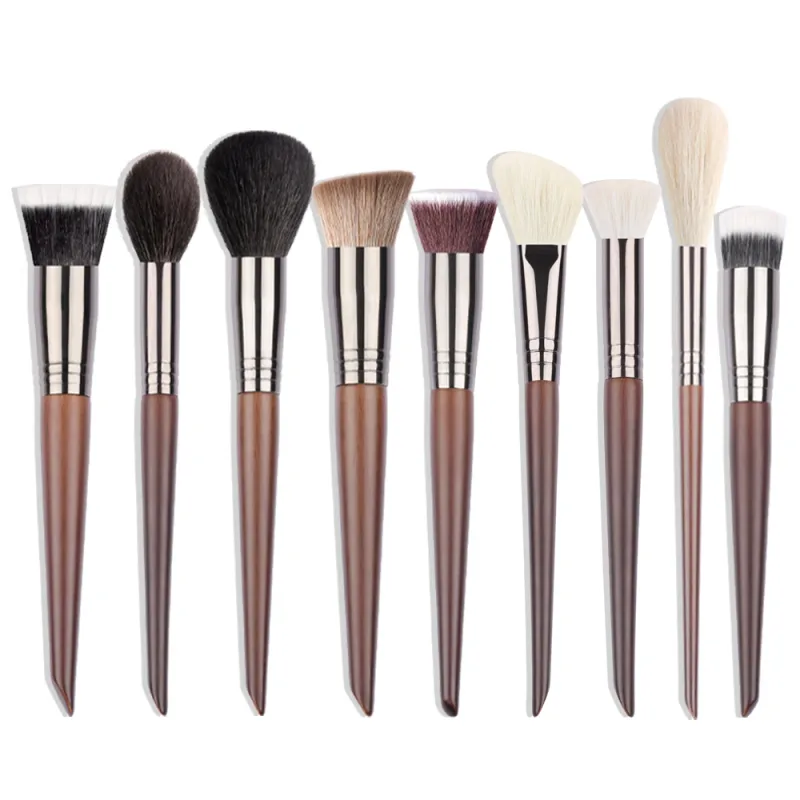 OVW Makeup Brushes Set Beauty Puff Sponge Egg Powder Kabuki Blush Concealer Eye Shadow Makeup Brush Kit