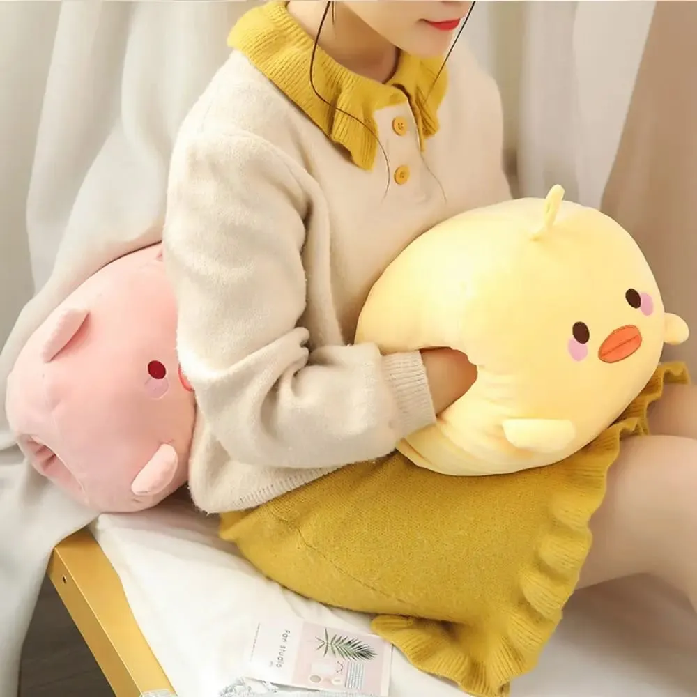 Creative Hand Warmer Pillow Super Soft Hand Hold Office Nap Pillow Keep Warm Animal Pillow Stuffed Winter