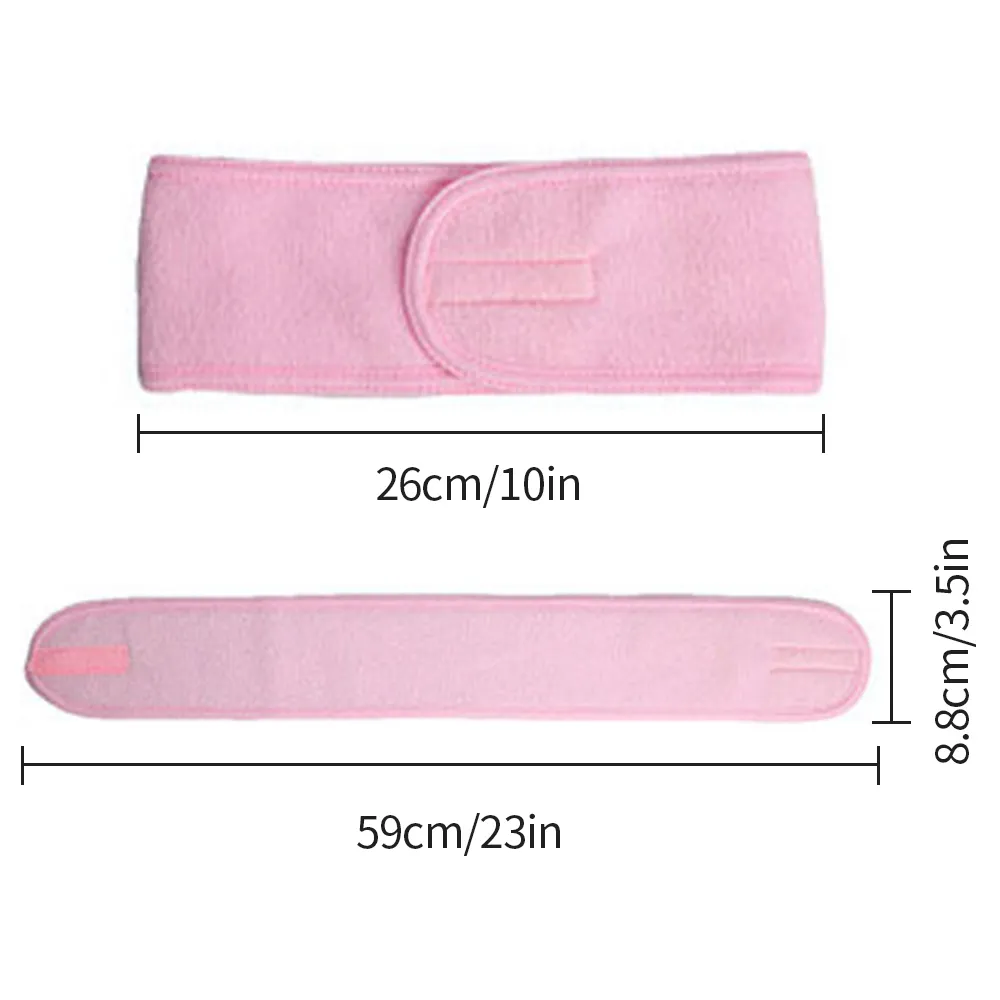 Extensão de cílios bandana maquiagem extensão de cílios suprimentos cílios acessórios rosto lavagem banho spa facial ajustável bandana