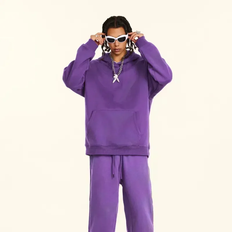 Moletom de lã masculino elegante e versátil, fino e quente, bolso tridimensional, estampado, moletom com capuz bape