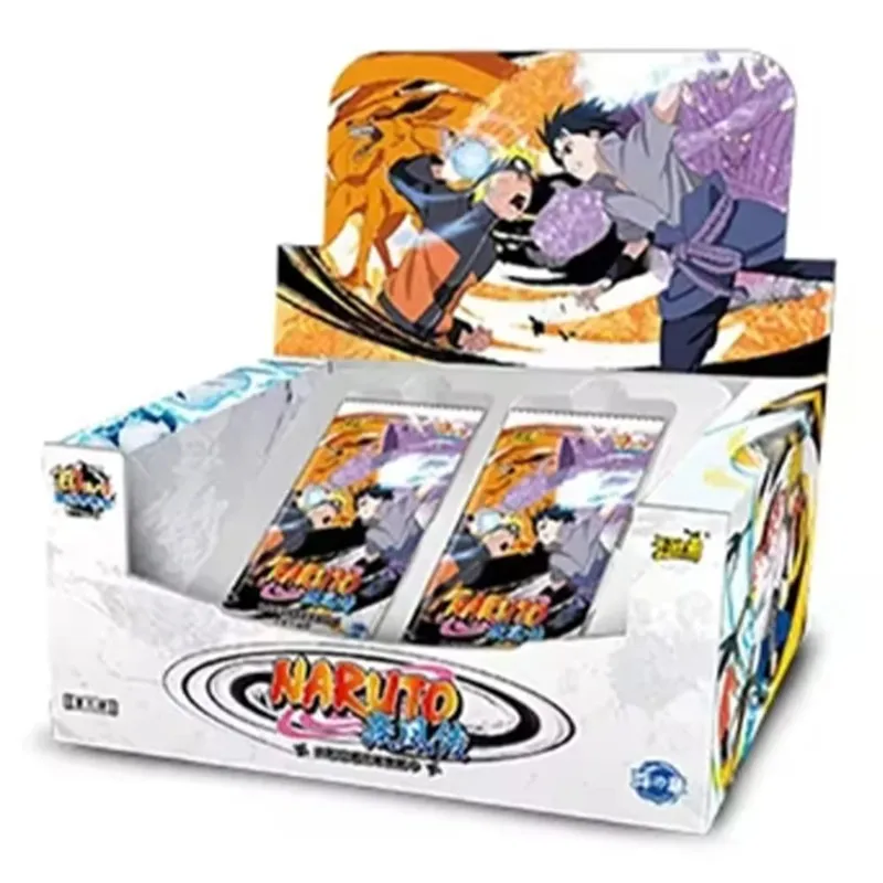 Genuíno naruto cartão coleção completa série coleção cartão luta capítulo pro capítulo brinquedo das crianças jogo cartão presente