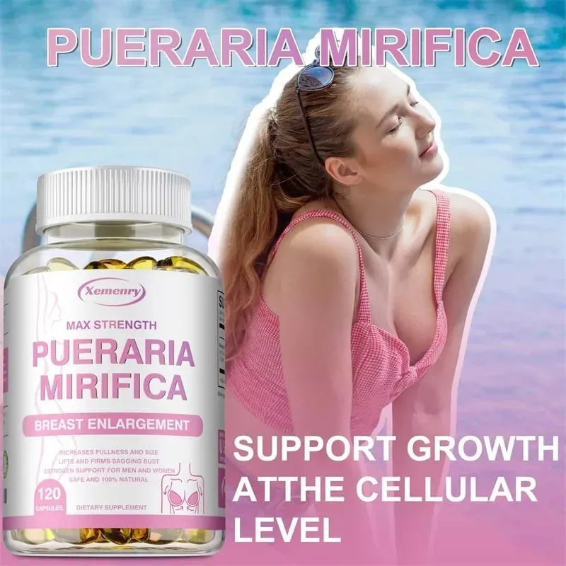 Pueraria Mirifica Supplement - Balanced Estrogen Metabolism To Support Breasts Bigger Rounder Firmer BreastsSupplement