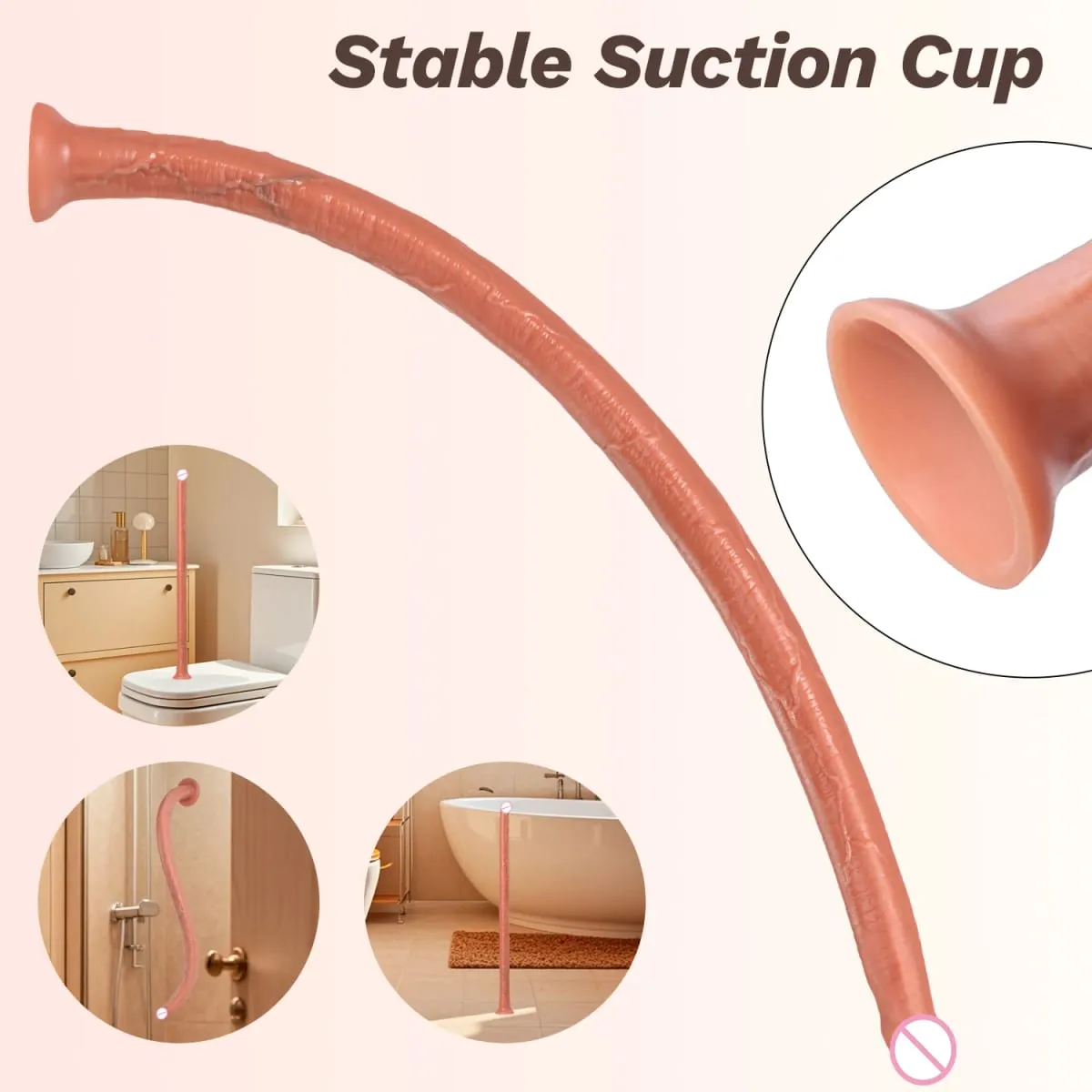 Vibrador longo realista pênis anal estimulador vaginal líquido silicone vibradores brinquedos sexuais para mulheres casais lésbicas homens gay adulto anal