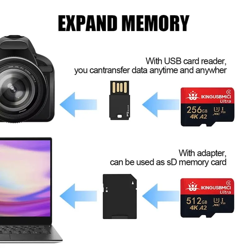 Memória de qualidade confiável 32/64/128/256/512gb mini smartphone durável alta micro original 10 cartão flash classe tf qualidade rápido u3