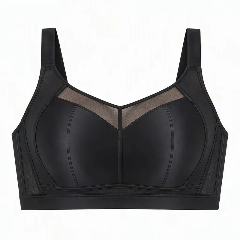 Sutiã minimizador feminino plus size, ultrafino, cobertura total, suporte lateral reunido, sutiã anti-flacidez para busto grande