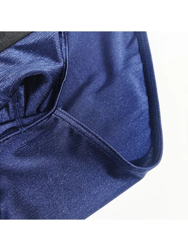 Men's Solid-Color Low-Waist Triangle Underwear Breathable Sexy Bottom Pants Trendy 1-Piece Set Mature Style Promotional Price