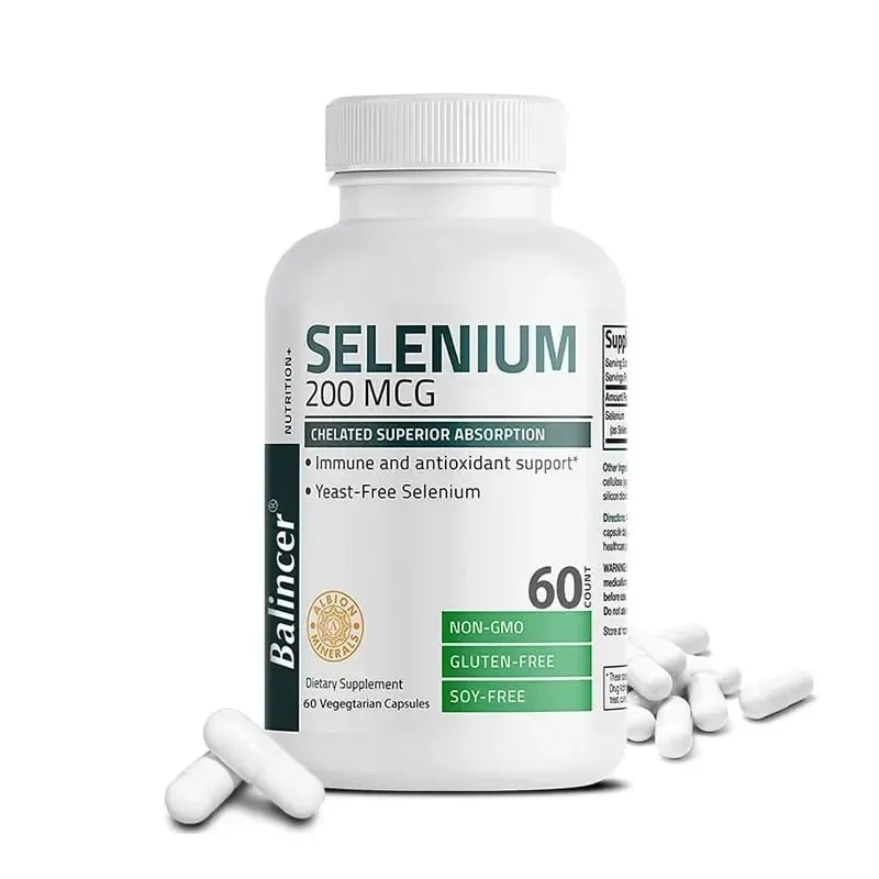 Selenium - Natural Antioxidant Supplement That Helps Strengthen The Immune System and Maintain Heart Health