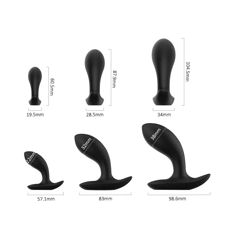 Silicone anal contas butt plug conjunto de treinamento enorme base queimada wearable oco anal plug massagem da próstata g ponto brinquedo sexual homem mulher
